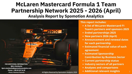 McLaren Mastercard Partnership/Sponsorship Network Report 2025 – 2026
