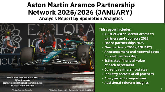 Aston Martin Aramco Partnership Report 2025 - 2026 (JANUARY)