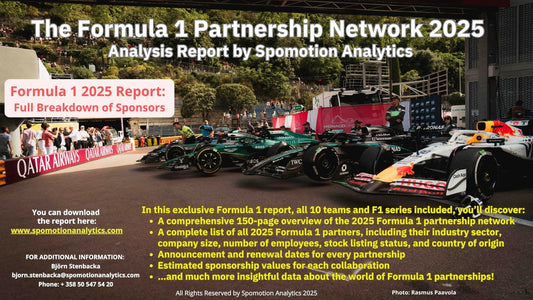 The Formula 1 Partnership Network Report 2025 - All sponsors 2025