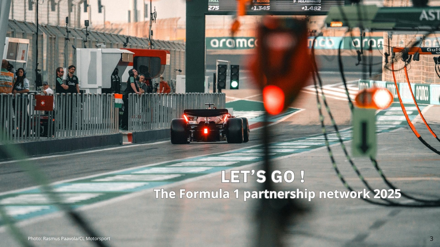 Formula 1 series Partnership Network 2026